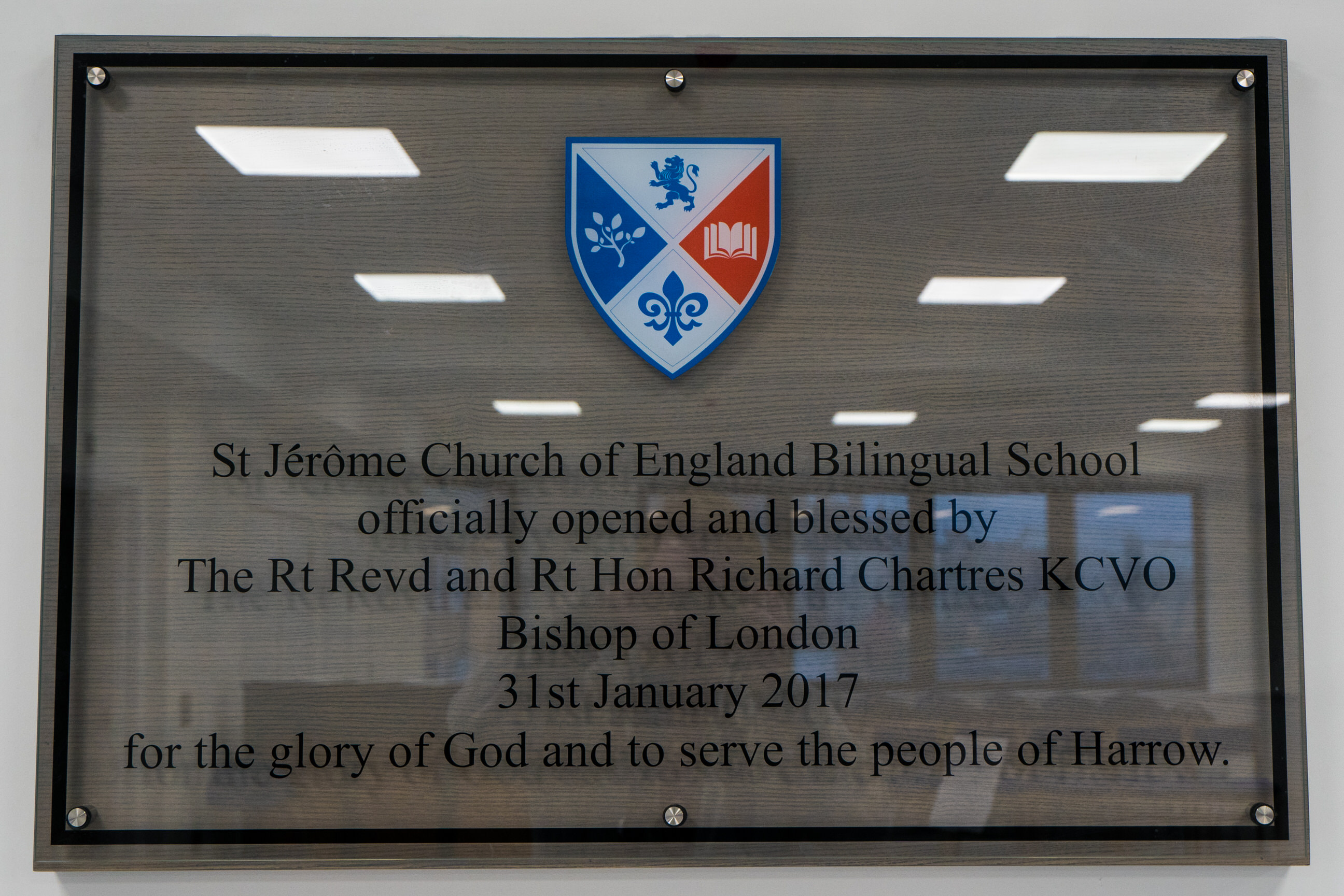 Our plaque
