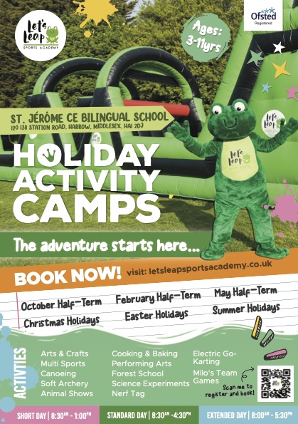Holiday Camp at Saint Jérôme School